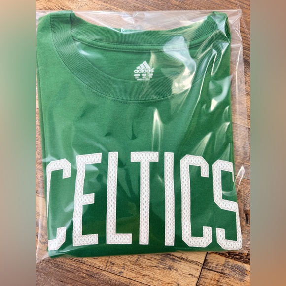 Adidas Men’s Boston Celtics Rondo #9, Green T-Shirt, NBA Logo, Size 2XL - Picture 7 of 7